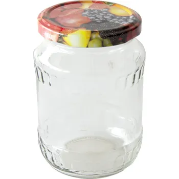 M.A.T. GROUP sklenice zavařovací  370ml TWIST 66 + víčka OVOCE (8ks)