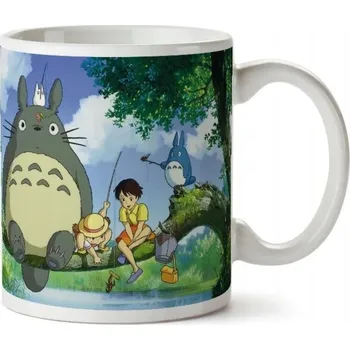 STUDIO GHIBLI Totoro Rybaření Hrneček 300ml Keramický Benelic
