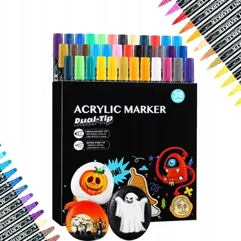 FIXY OBOUSTRANNÉ FIXY FIXY POPISOVAČE NA KRESLENÍ SADA 36 BAREV