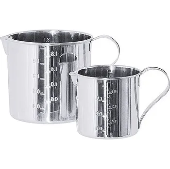 CONTACTO Nerezová odměrka svýlevkou a oboustranným cejchem 4 l | CONTACTO, 520/450