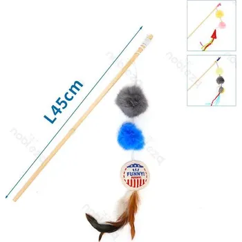 Hračka pro kočku Mávatko Nobleza s 3 druhy hraček pro kočku 45 cm