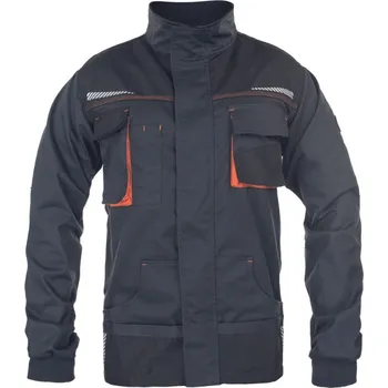 pracovní bunda EMERTON STRETCH pracovní bunda šedá oranžová 48
