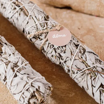 Vonná tyčinka Šalvěj bílá – maxi vykuřovací svazek cca 22 cm