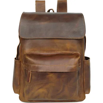 Městský batoh Kožený batoh Valmio Fiore
