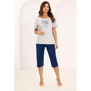 Pánské pyžamo Pyžamo Regina 732 cr/r 2XL W26 dámské malina XXL