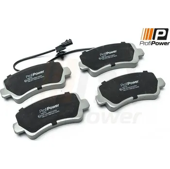 Brzdová destička Sada brzdových destiček, kotoučová brzda ProfiPower 1B2016