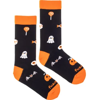 Dámské ponožky Dětské ponožky Halloweenska párty S (23-26)