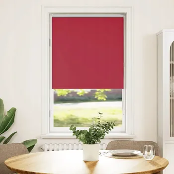 Roleta Zatemňovací roleta červená 80x150 cm, šířka látky 75,7 cm