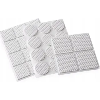 Podložka pod nábytek Gumové podložky pod nábytek bílé, sada 28 kusů