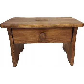 Kancelářská židle Arms-Kutek VYSOKÁ ŽIDLIČKA OŘECH S ZÁSUVKOU