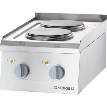 Sporák STALGAST Vestavný elektrický sporák - 2 plotýnky, 5,2 kW | STALGAST, Linia 700