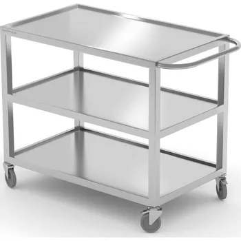 Úklidový vozík TECHNICA Vozík číšnícký 3-policový, 1200x500x850 mm | TECHNICA, 4241250