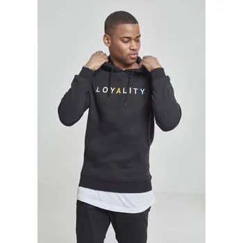 Pánské oblečení Loyality Hoody černá Mister Tee šedá 2543186