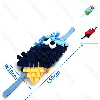 Hračka pro psa Čichací interaktivní hračka pro psa Nobleza Stick Moon 59x15 cm Barva: Modrá