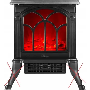 Krbová kamna Litinová Kamna Ardes 30 x 35 x 20 cm