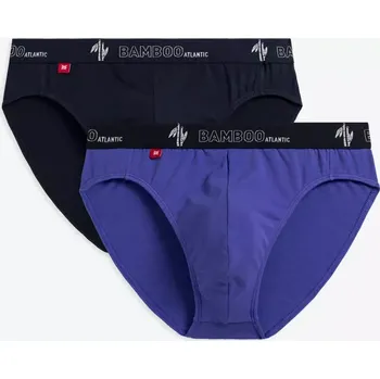 Slipy 2-PACK Slipy męskie sport Atlantic modrá 2643895