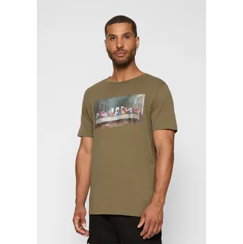 Pánské oblečení Can't Hang With Us Tee olivové Mister Tee hnědá 2542650