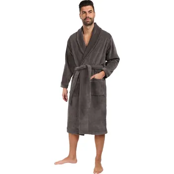 Pánský župan Župan Pietro Filipi šedý (1Z003) L Možnost vrácení zboží ZDARMA do 120 dnů!