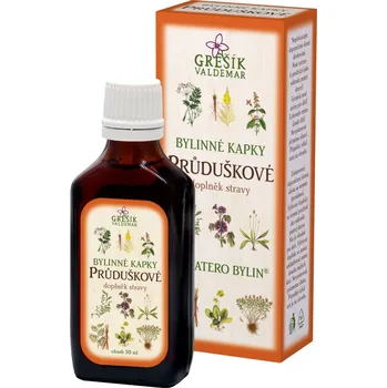 Přírodní produkt Valdemar Grešík Průduškové kapky 50 ml