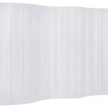 Paraván VidaXL Bambusová Paraván 250 x 165 cm bílá