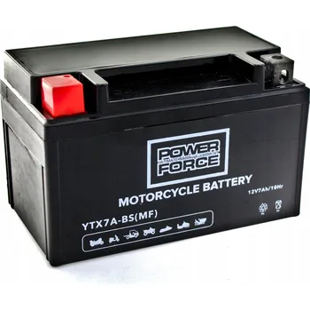 Motobaterie AGM AKUMULÁTOR GEL YTX7A-BS 12V 7Ah 90A motocykl