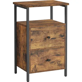 Noční stolek Noční stolek Domo vintage hnědý