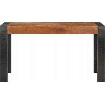 Jídelní stůl Kuchyňský stůl VidaXL obdélníkový, odstíny hnědé, 70 x 140 x 76 cm