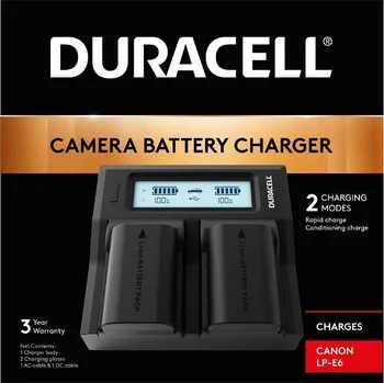 Duracell USB Charger Canon LP-E6N (DRC6103)