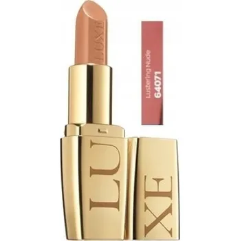 Rtěnka Avon Luxe Krémová rtěnka s hedvábím Lustering Nude hydratační s SPF15