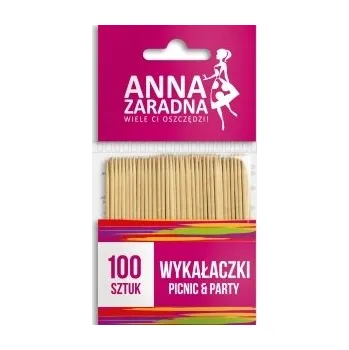 Jednorázové nádobí Párátka Anna Zaradna 7 cm 100 ks dřevo