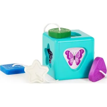 Hračka pro nejmenší BABY EINSTEIN Hračka senzorická vkládací Match & Grasp Block ™ 6m +