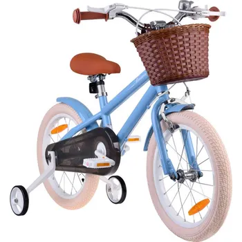 Dětské kolo Royalbaby Dětské kolo 16" MACARON retro edice modré