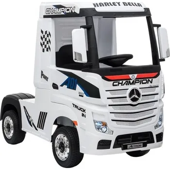 Dětské elektrovozidlo Elektrické autíčko Mercedes Benz Actros bílé