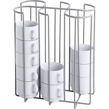 CONTACTO Stojan z laminované oceli na hrníčky o průměru do 87 mm | CONTACTO, 2523/305