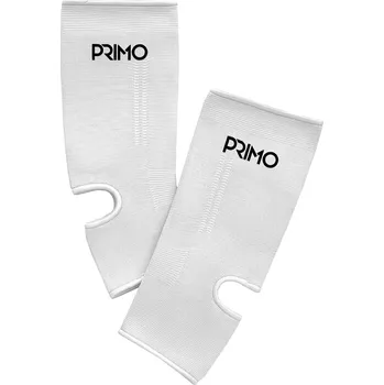 Chránič holeně pro bojový sport Bandáž kotníků Primo Monochrome - bílé