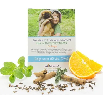 Antiparazitikum pro psa Arava Bylinné antiparazitní pipety pro psy 0-9 kg 4x4ml