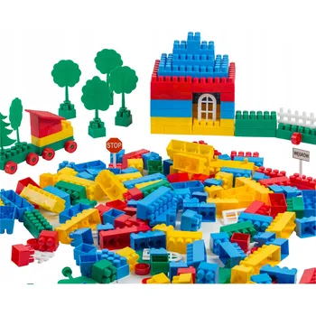 ostatní stavebnice Stavební Stavebnice v krabičce s 202 elementów pro 3leté děti a chlapce