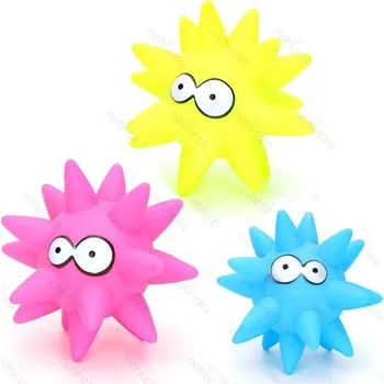 Hračka pro psa Gumová hračka pro psa Nobleza - kuko s pichláči 14 cm Barva: Růžová