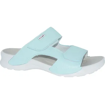 Dámská obuv Medistyle dámské zdravotní pantofle MIRKA LM-T19/1/AQ/TL Barva: modrá, Velikost: 36