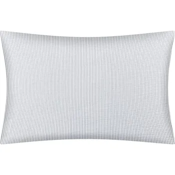 Povlak na polštářek Povláček krepový - 50x70 cm Šedá,Bílá