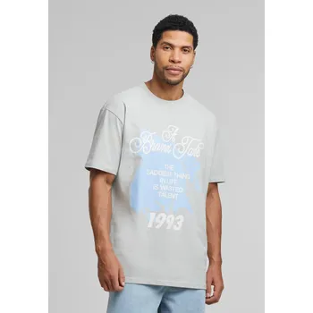 Pánské oblečení Bronx Tale Tee lehký asfalt Mister Tee šedá 3303323