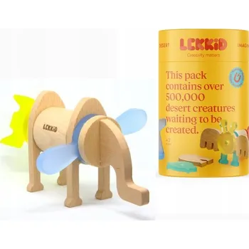 ostatní stavebnice Lekkid Magnetické stavebnice Fauna Poušť 22 dílků