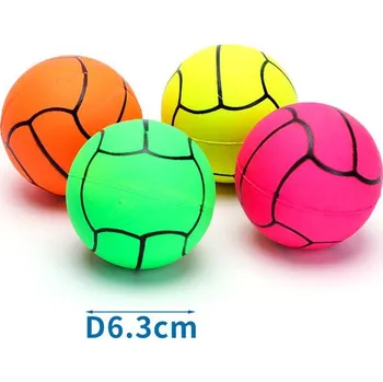 Hračka pro psa Gumový míč pro psa Nobleza Volleyball - 6,3 cm Barva: Zelená