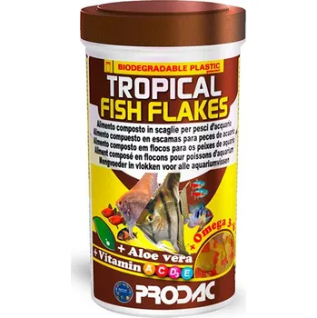 Krmivo pro rybičky Prodac Tropical Fish Flakes - 200g
