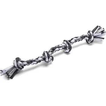 Hračka pro psa Bavlněné lano s uzly Nobleza 42 cm - 3 barvy Barva: Šedá