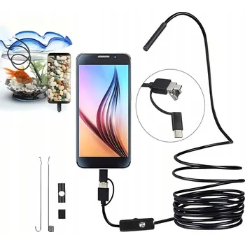 Bezpečnostní kamera INSPEKČNÍ KAMERA FULL HD DUO ENDOSKOP