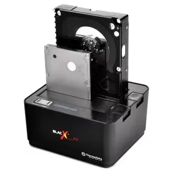 Dokovací stanice THERMALTAKE BlacX Duet 5G pro 2,5"/3,5" HDD/SSD, USB 3.0, černá