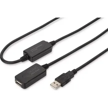 Datový kabel Digitus DA-73102 USB 2.0 aktivní prodlužovací, 20m
