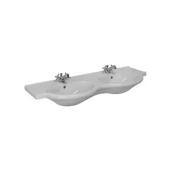 dvojumyvadlo Vienna 1341.9 s otvorem, 130/50 cm bílé