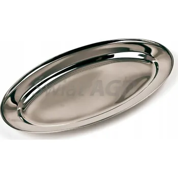 OVÁLNÝ NEREZOVÝ PODNOS 30 CM